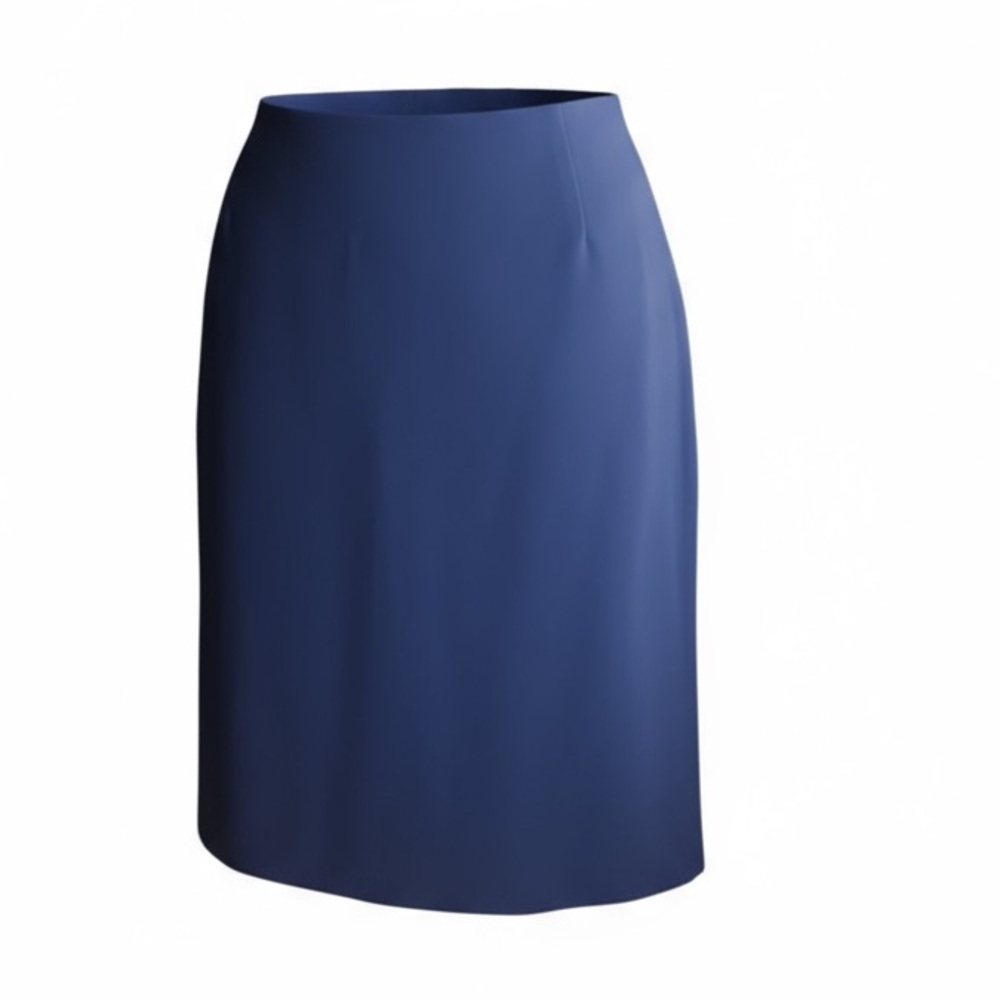 Georgiou Studio blue pencil skirt. Size 10 GUC - Picture 3 of 8